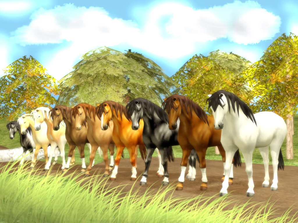 Изображение игры: Rider's World Competition