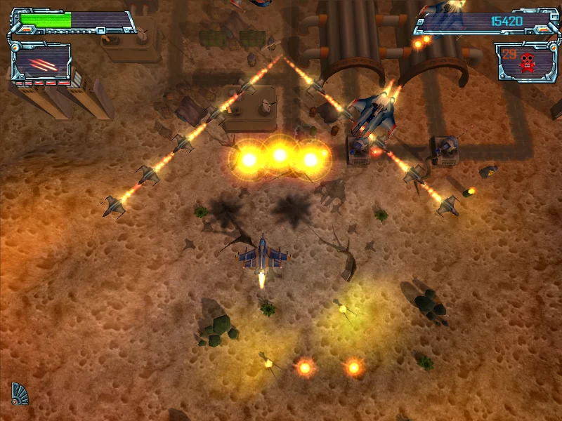 Изображение игры: Space Strike