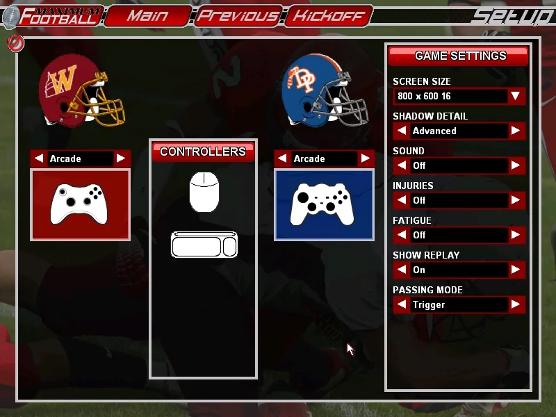 Изображение игры: Maximum-Football 2.0