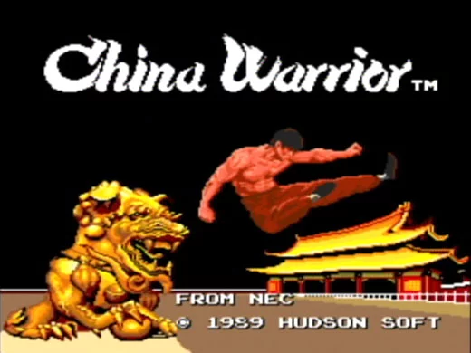 Изображение игры: China Warrior