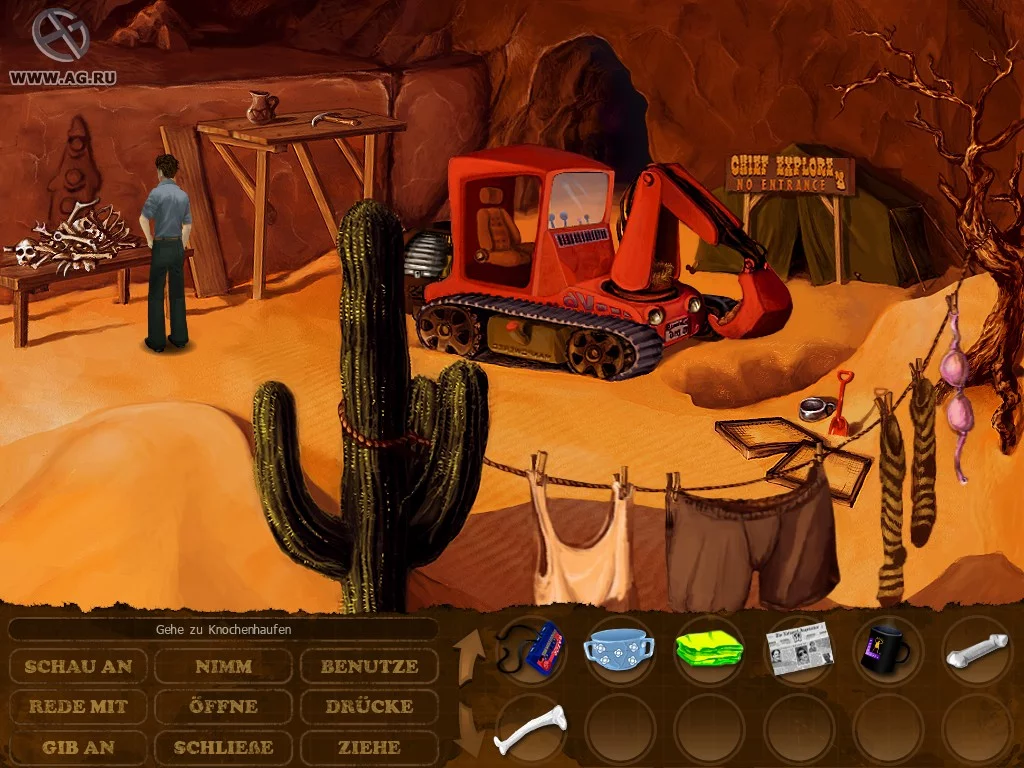 Изображение игры: Zak McKracken Between Time and Space