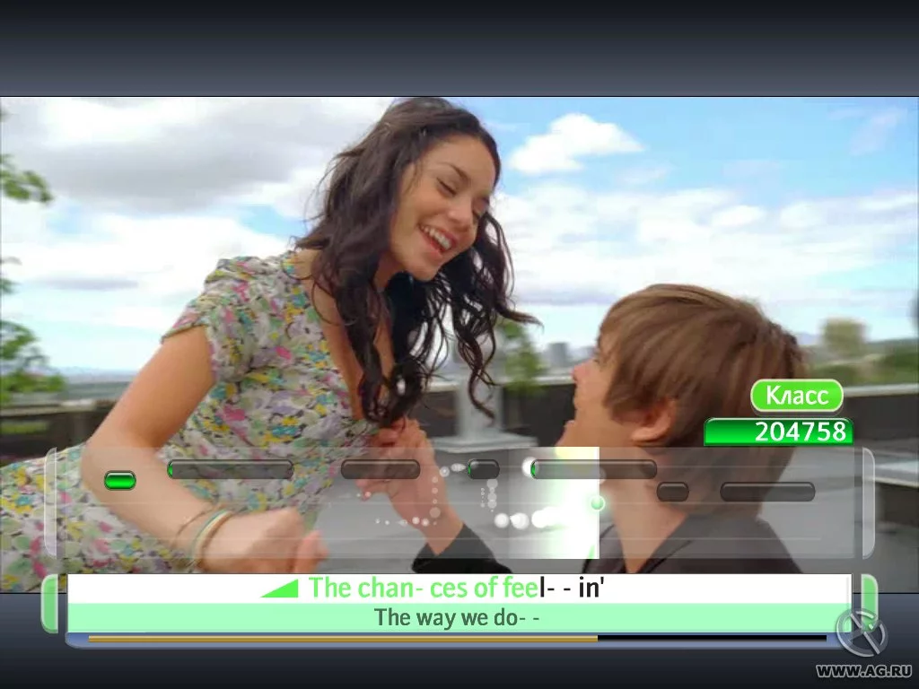 Изображение игры: Disney Sing It! - High School Musical 3: Senior Year