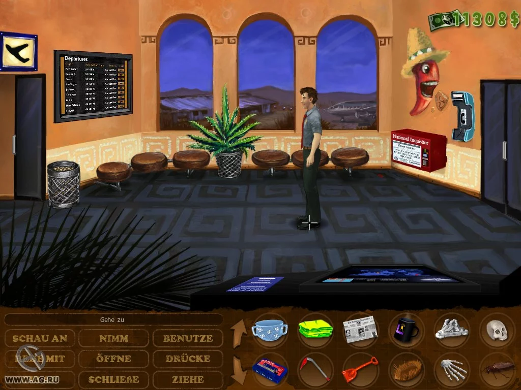 Изображение игры: Zak McKracken Between Time and Space