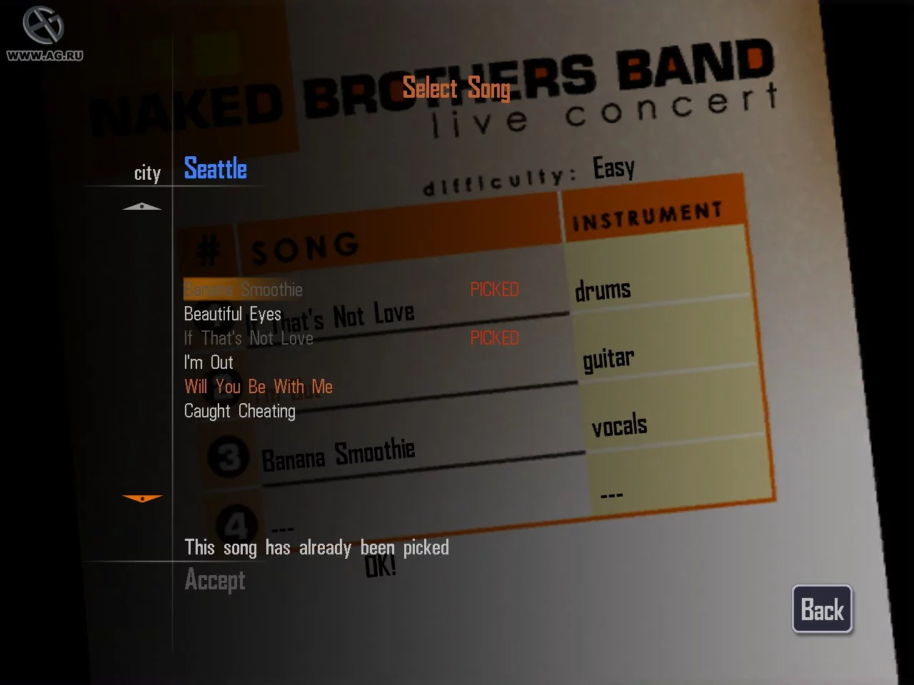 Изображение игры: The Naked Brothers Band: The Video Game