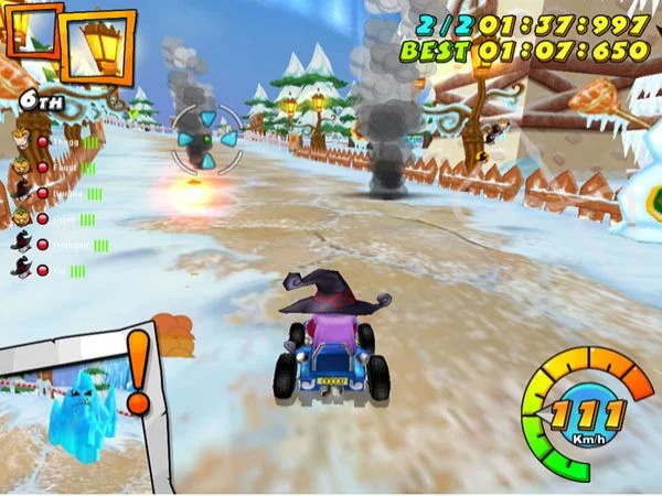 Изображение игры: Kart n' Crazy