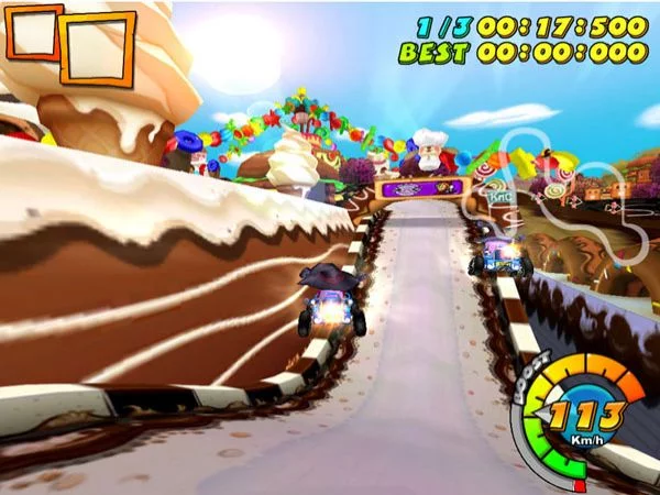 Изображение игры: Kart n' Crazy