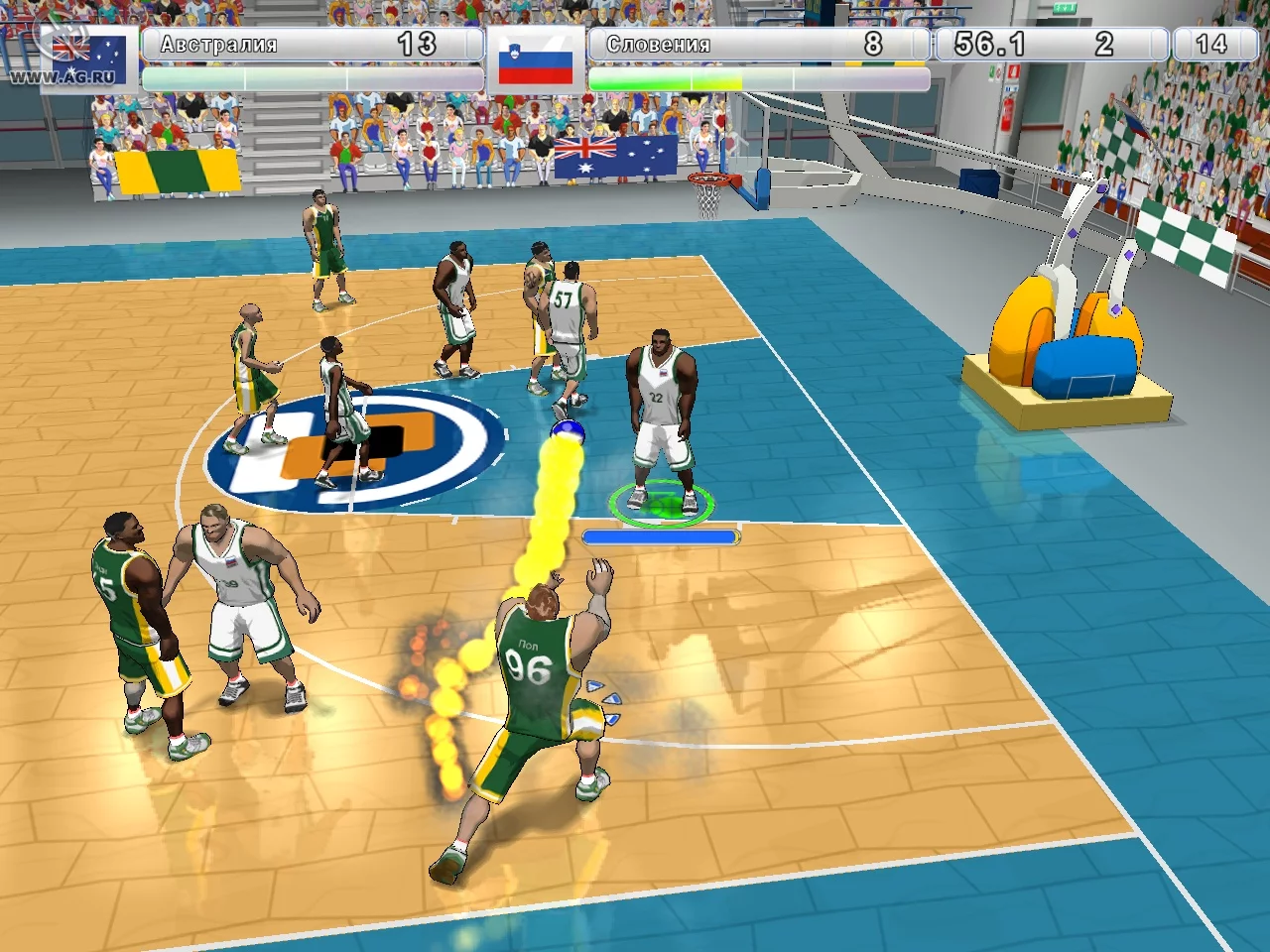 Изображение игры: Incredibasketball