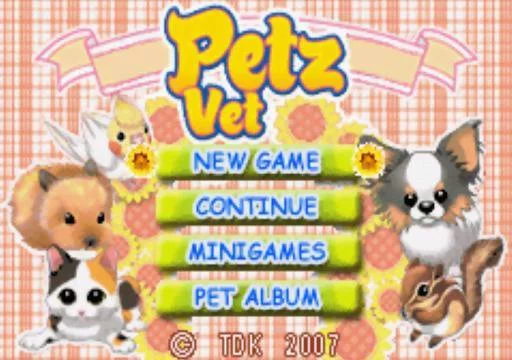 Изображение игры: Petz Vet (GBA)