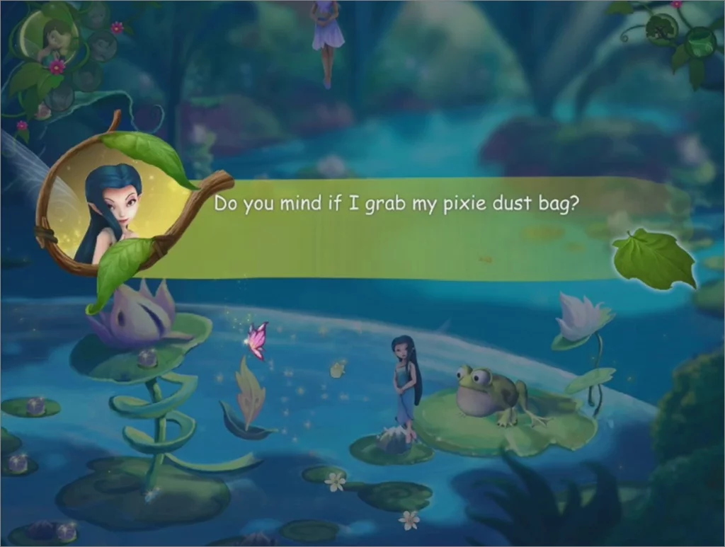 Изображение игры: Disney Fairies: TinkerBell's Adventure