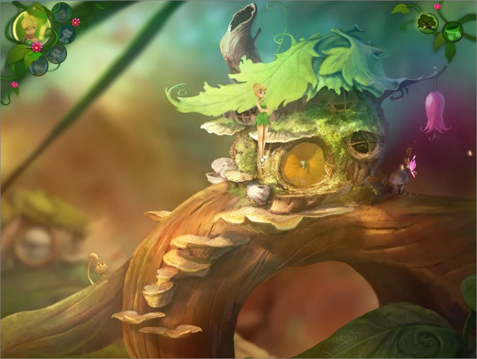 Изображение игры: Disney Fairies: TinkerBell's Adventure