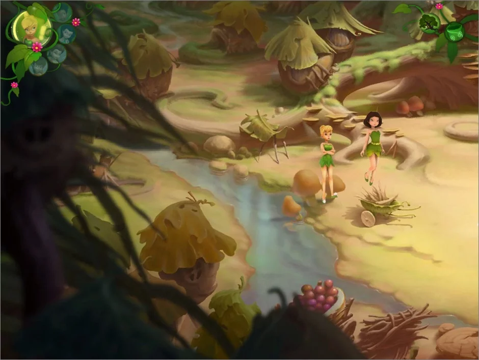Изображение игры: Disney Fairies: TinkerBell's Adventure