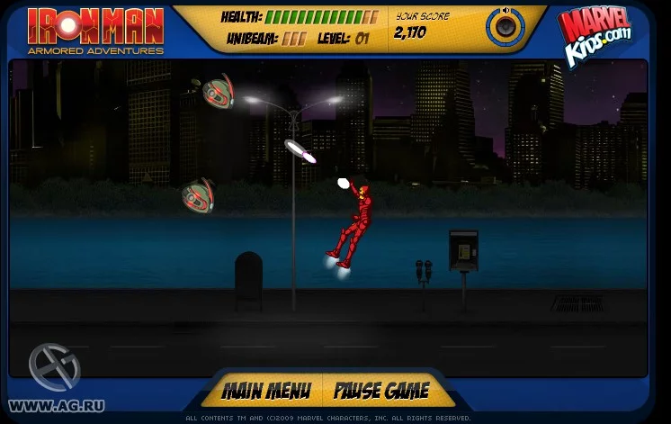 Изображение игры: Marvel Action Pack