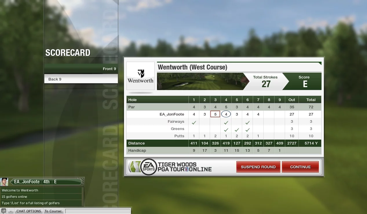 Изображение игры: Tiger Woods PGA Tour Online