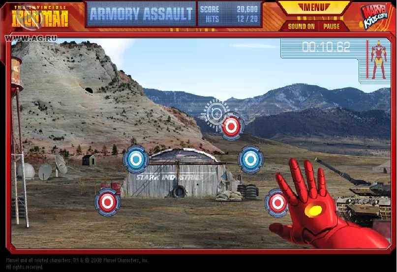 Изображение игры: Marvel Action Pack