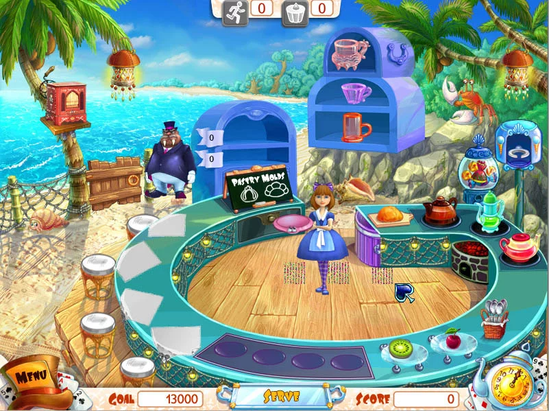 Изображение игры: Alice's Tea Cup Madness