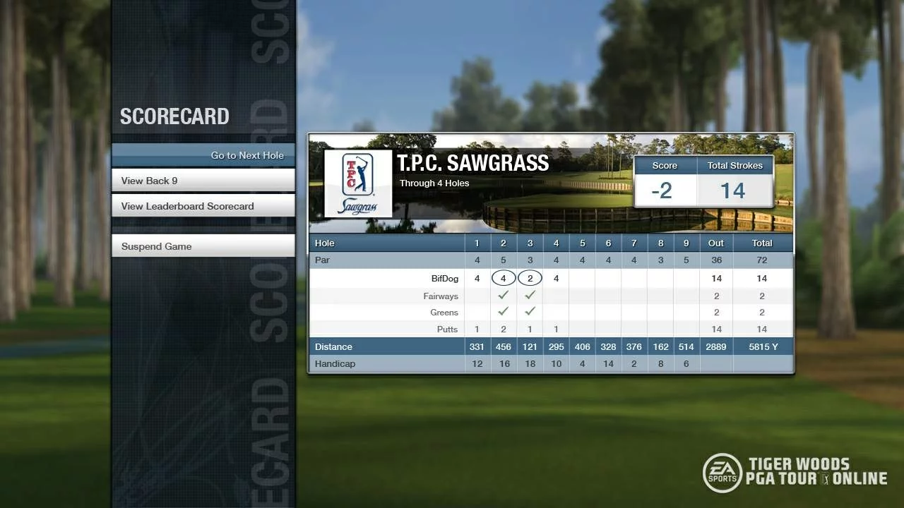 Изображение игры: Tiger Woods PGA Tour Online