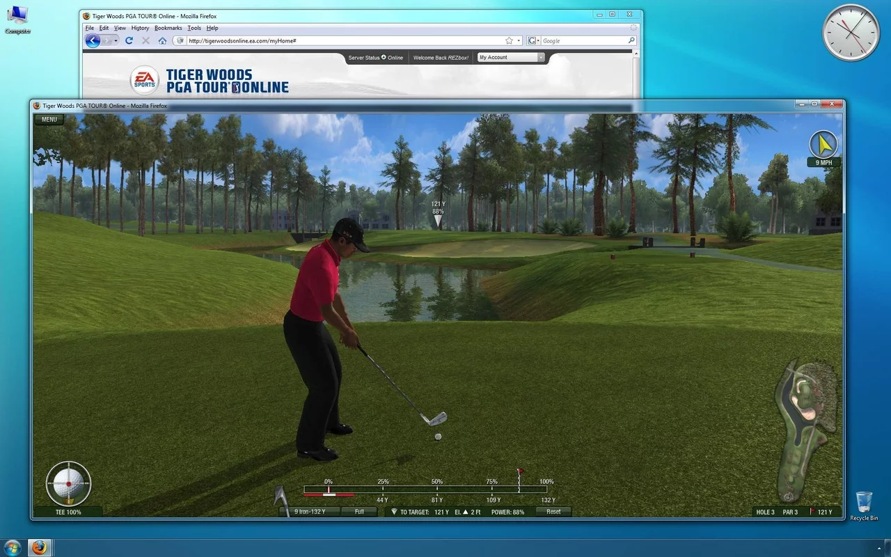 Изображение игры: Tiger Woods PGA Tour Online