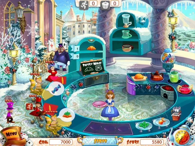 Изображение игры: Alice's Tea Cup Madness