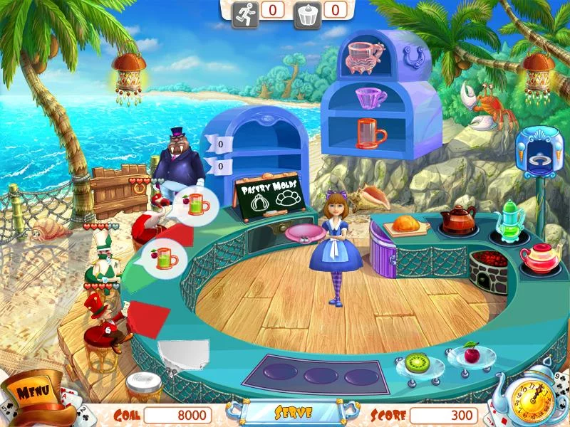 Изображение игры: Alice's Tea Cup Madness