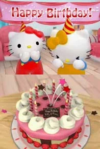 Изображение игры: Hello Kitty Birthday Adventures