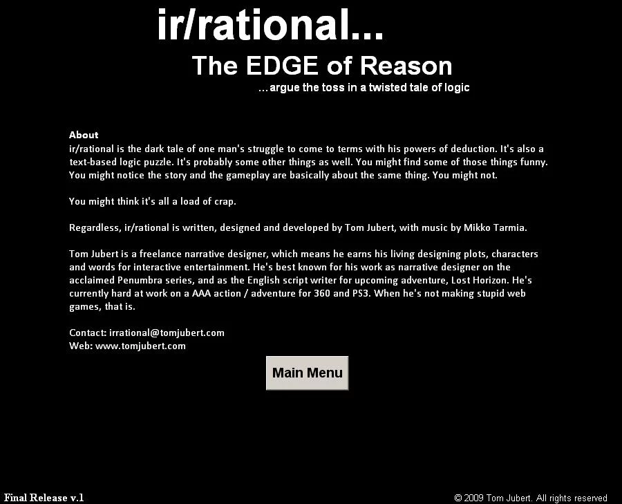 Изображение игры: ir/rational