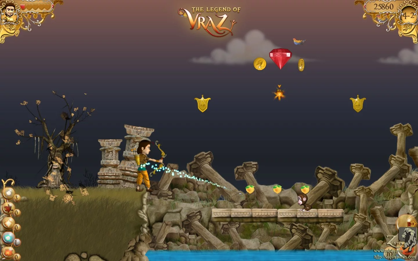 Изображение игры: Legend of Vraz