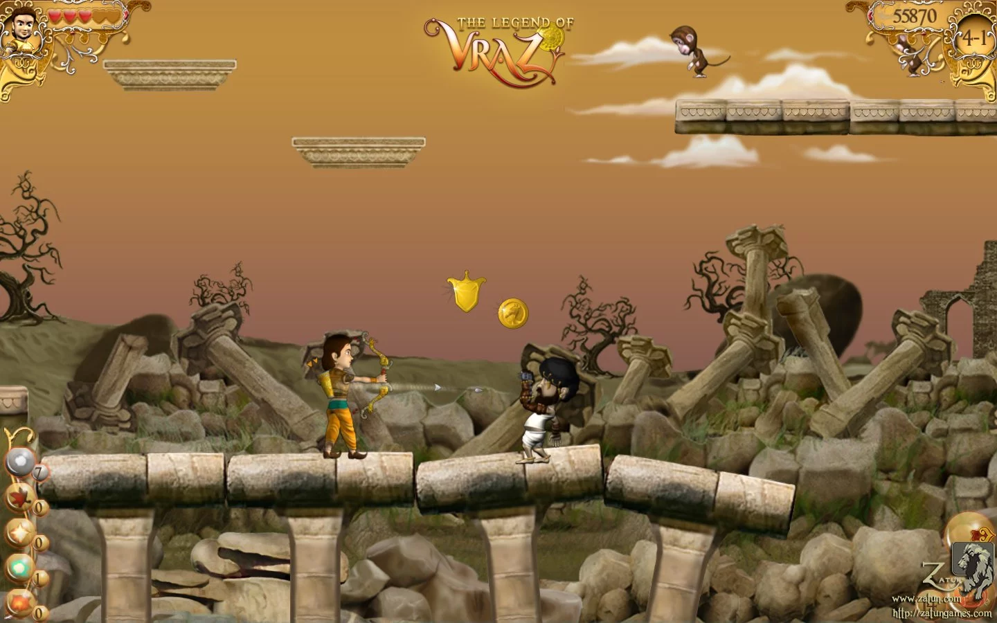 Изображение игры: Legend of Vraz