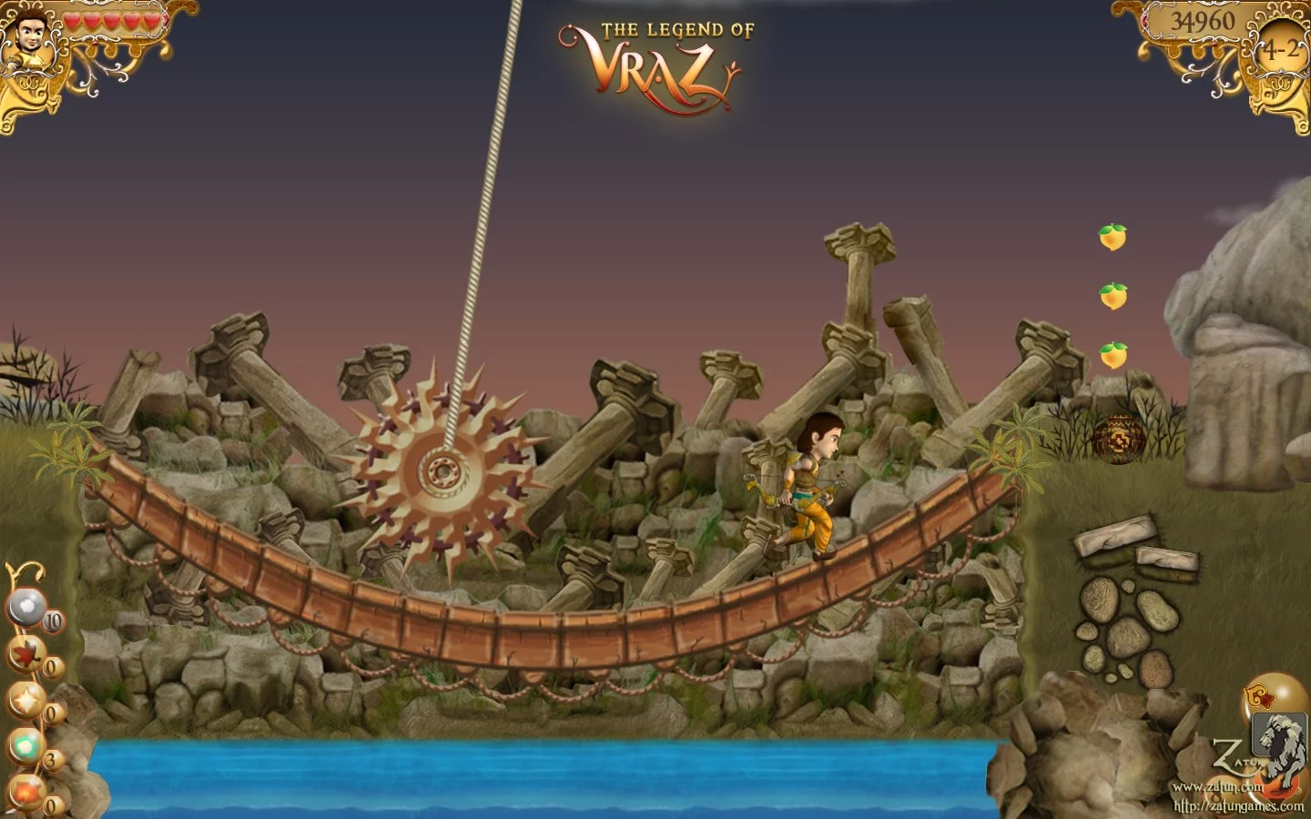Изображение игры: Legend of Vraz