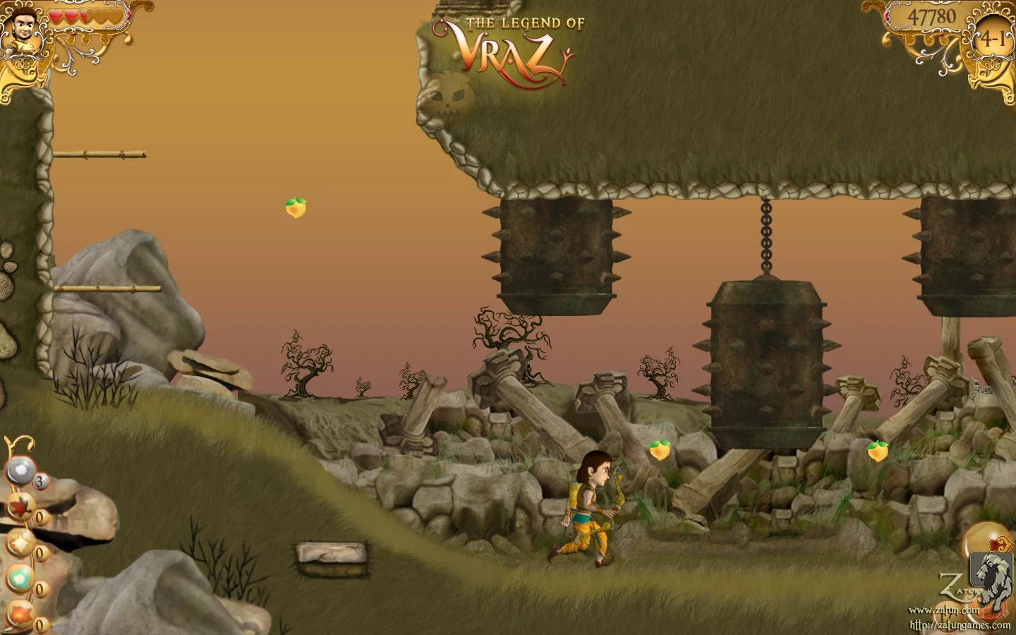 Изображение игры: Legend of Vraz