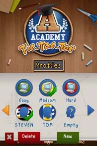 Изображение игры: Academy: Tic-Tac-Toe