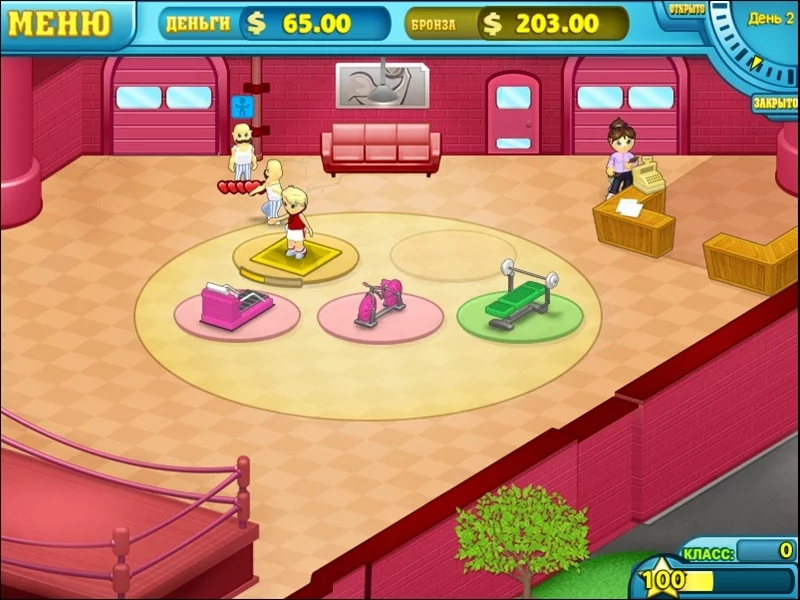 Изображение игры: Fitness Frenzy
