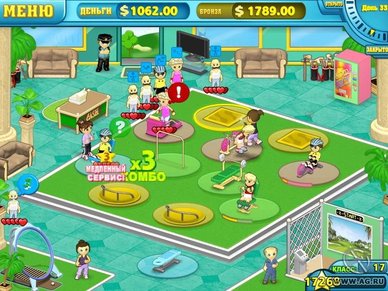 Изображение игры: Fitness Frenzy