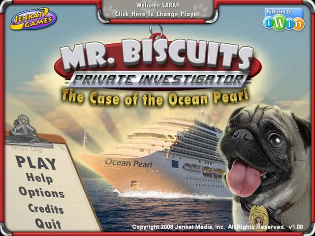 Изображение игры: Mr. Biscuits: Case of the Ocean Pearl