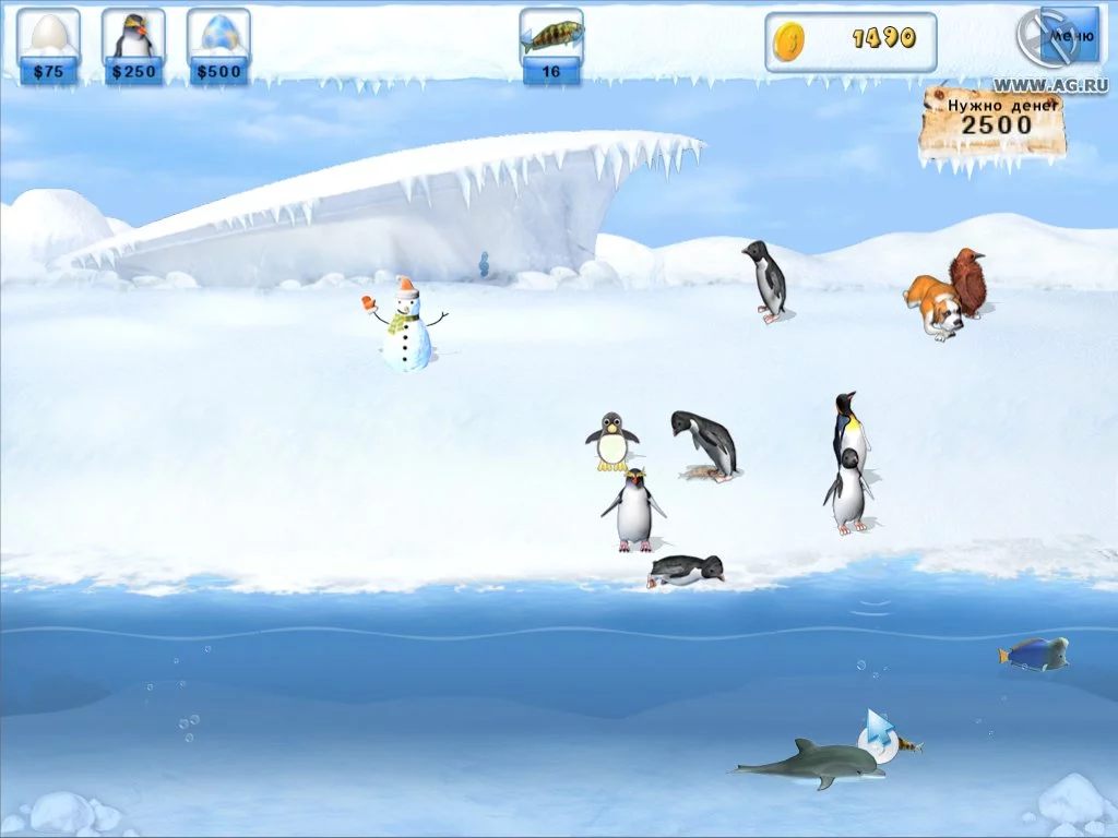 Изображение игры: Penguins Mania