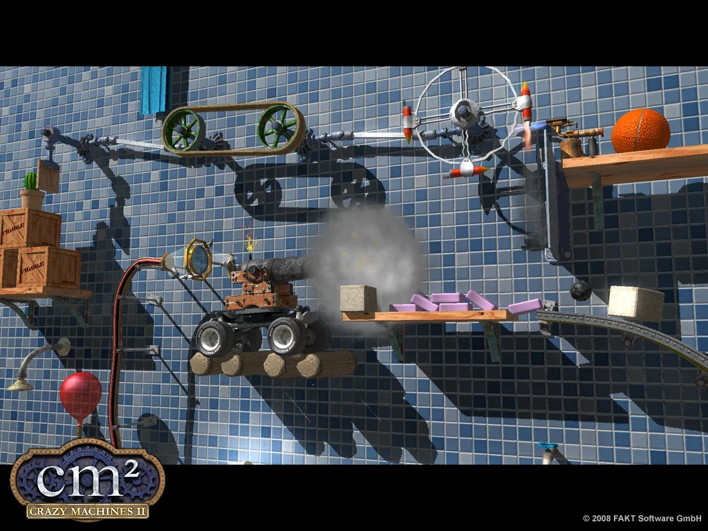 Изображение игры: Crazy Machines 2: Back to the Shop