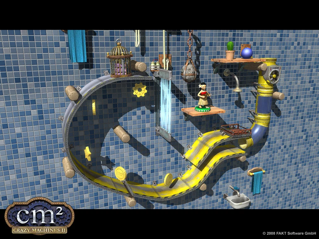Изображение игры: Crazy Machines 2: Back to the Shop