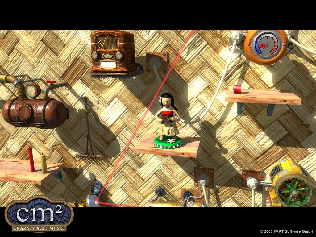 Изображение игры: Crazy Machines 2: Back to the Shop