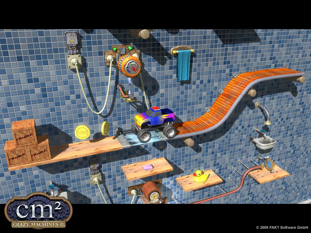 Изображение игры: Crazy Machines 2: Back to the Shop