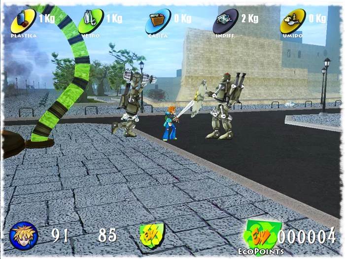 Изображение игры: Eco Warriors: Episode 1 - Invasion of the Necrobots