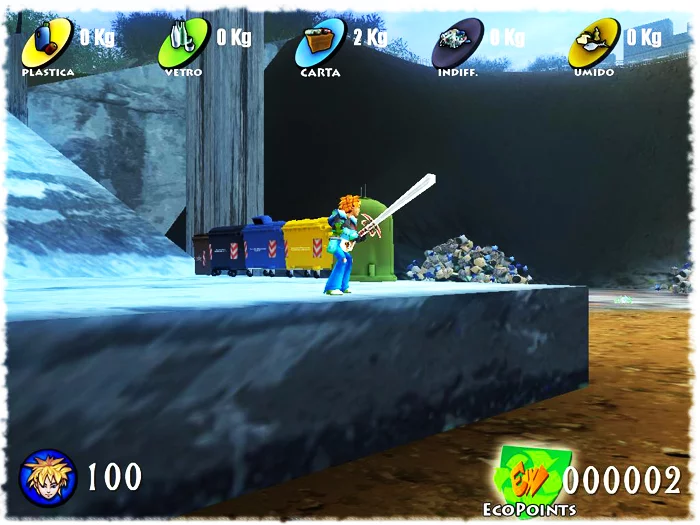 Изображение игры: Eco Warriors: Episode 1 - Invasion of the Necrobots