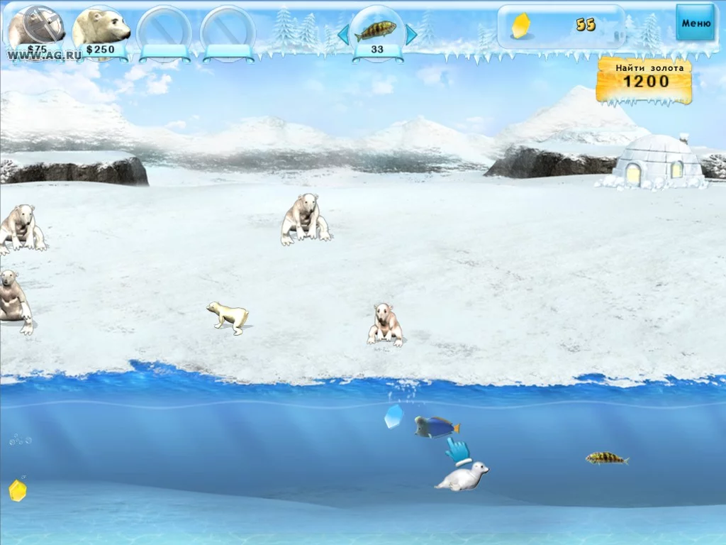Изображение игры: Polar Bear Tycoon
