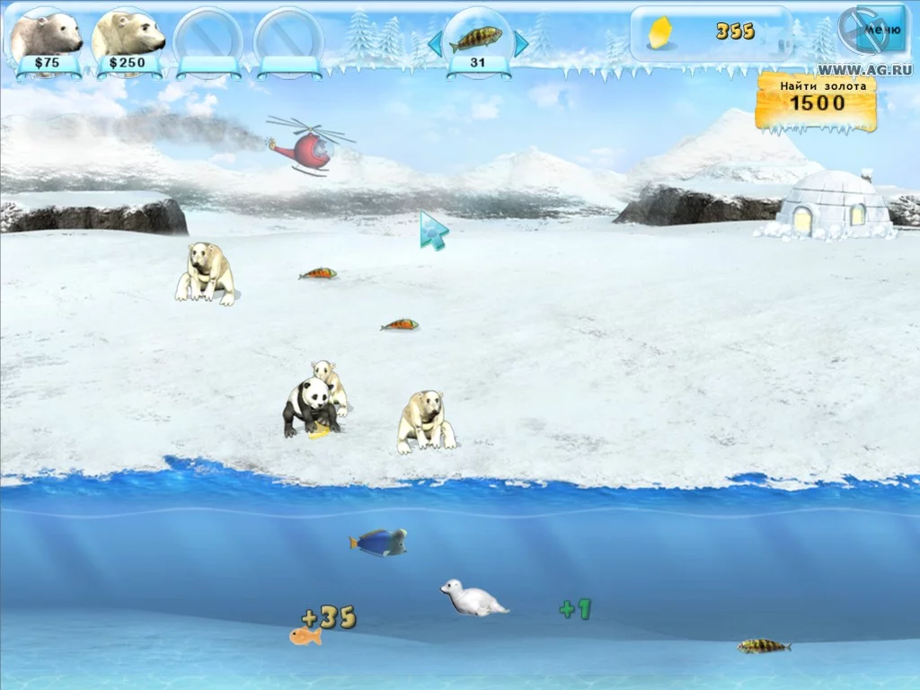 Изображение игры: Polar Bear Tycoon