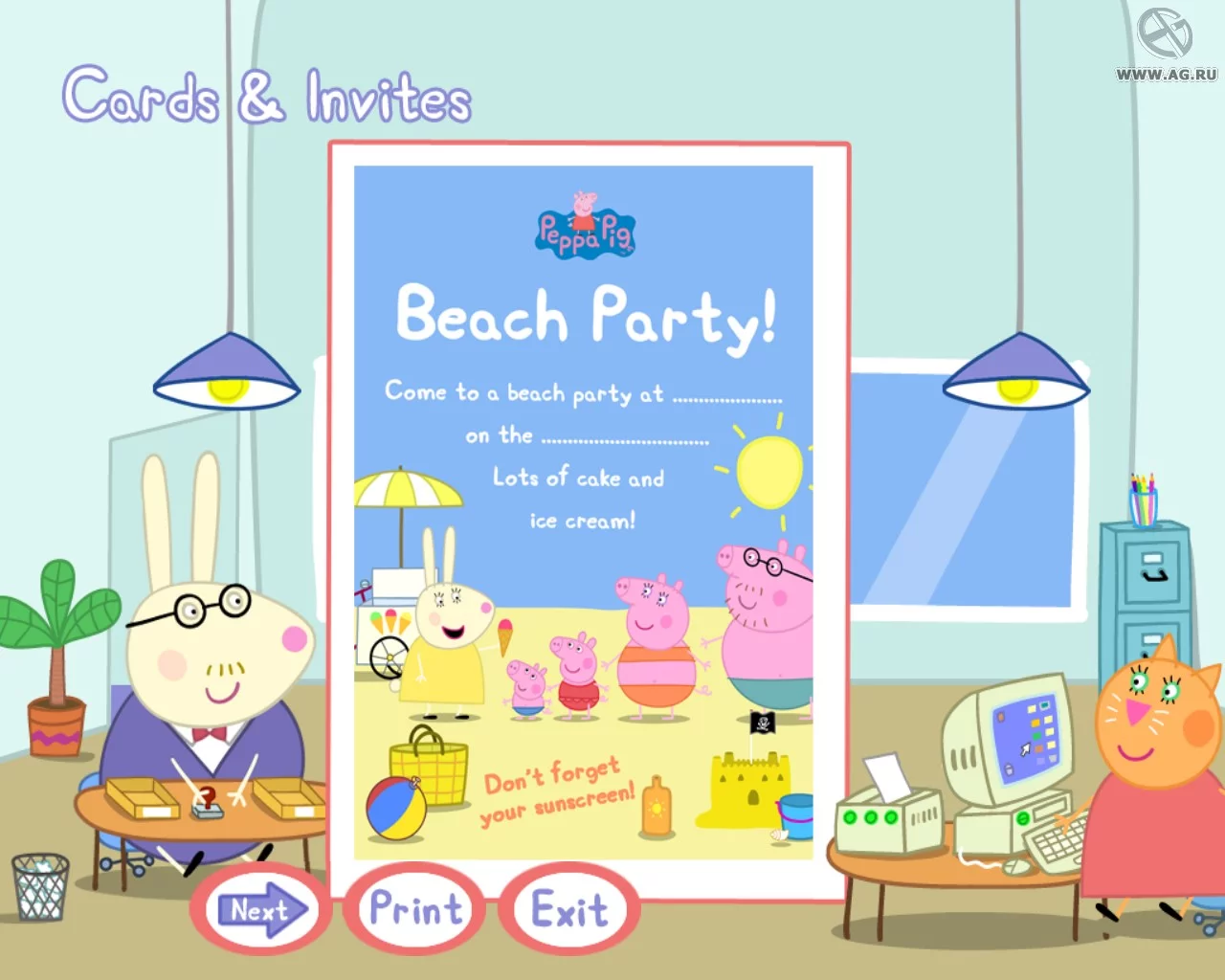 Изображение игры: Peppa Pig: Puddles of Fun