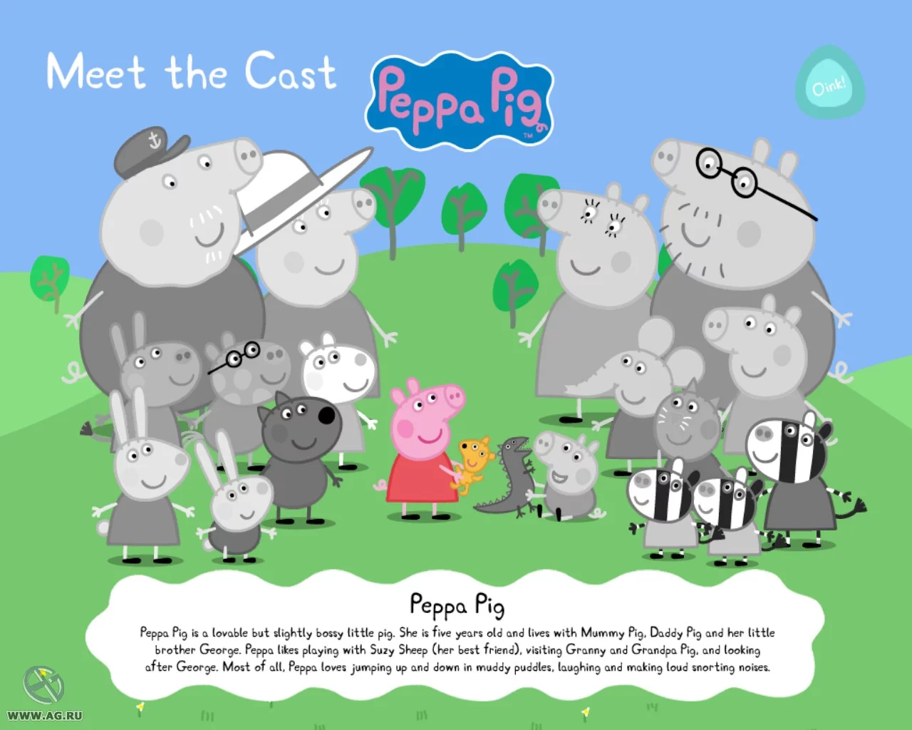 Изображение игры: Peppa Pig: Puddles of Fun