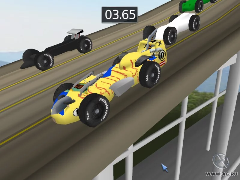 Изображение игры: Pinewood Derby