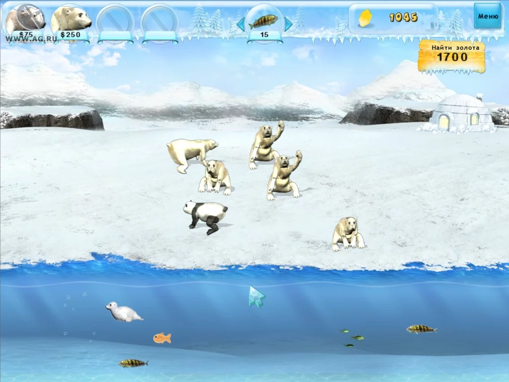Изображение игры: Polar Bear Tycoon