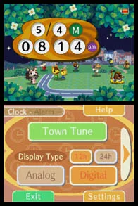 Изображение игры: Animal Crossing Clock