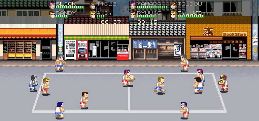 Изображение игры: River City Dodgeball All-Stars!!