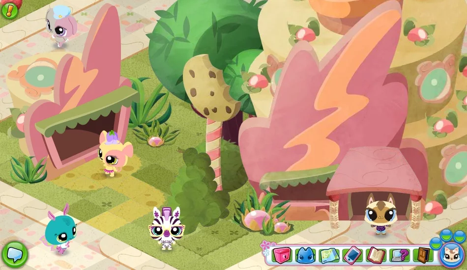Изображение игры: Littlest Pet Shop Online