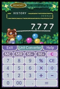 Изображение игры: Animal Crossing Calculator